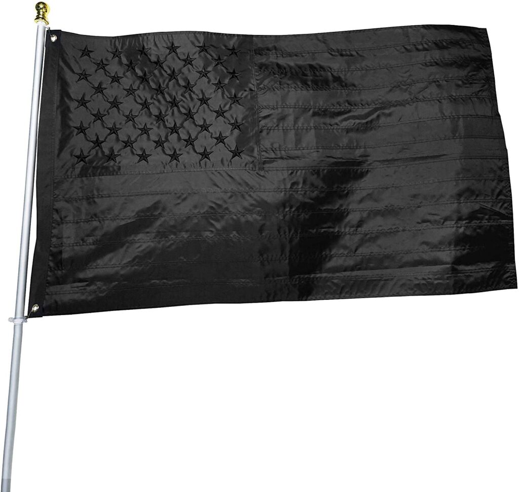 black american flag